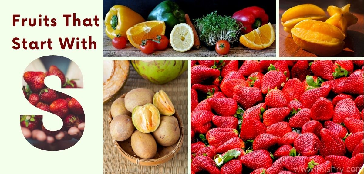 Fruits That Start With S