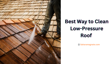Best Way to Clean Low-Pressure Roof