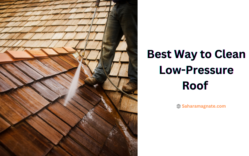 Best Way to Clean Low-Pressure Roof Best Way to Clean Low-Pressure Roof