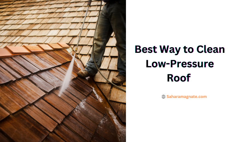 Best Way to Clean Low-Pressure Roof