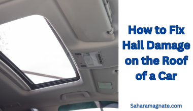 How to Fix Hail Damage on the Roof of a Car
