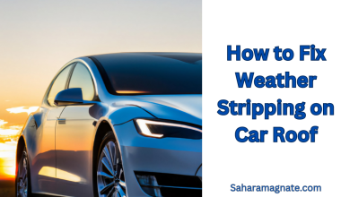 How to Fix Weather Stripping on Car Roof