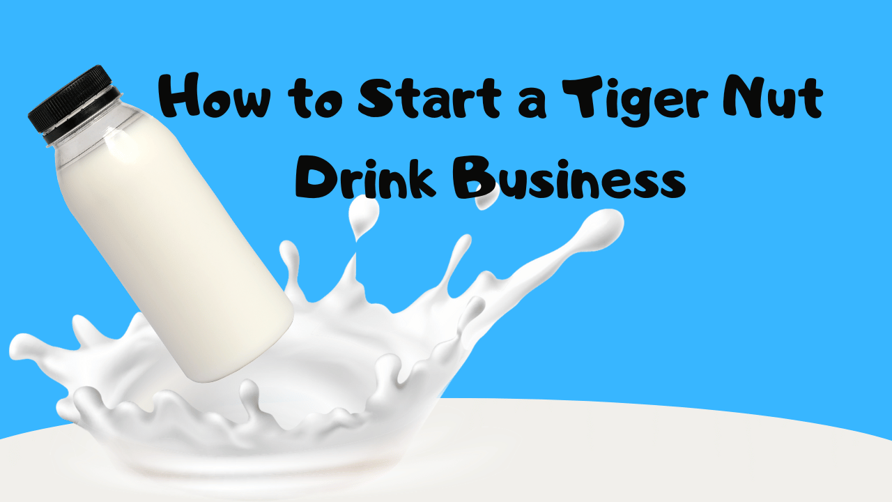 tiger nut drink business plan